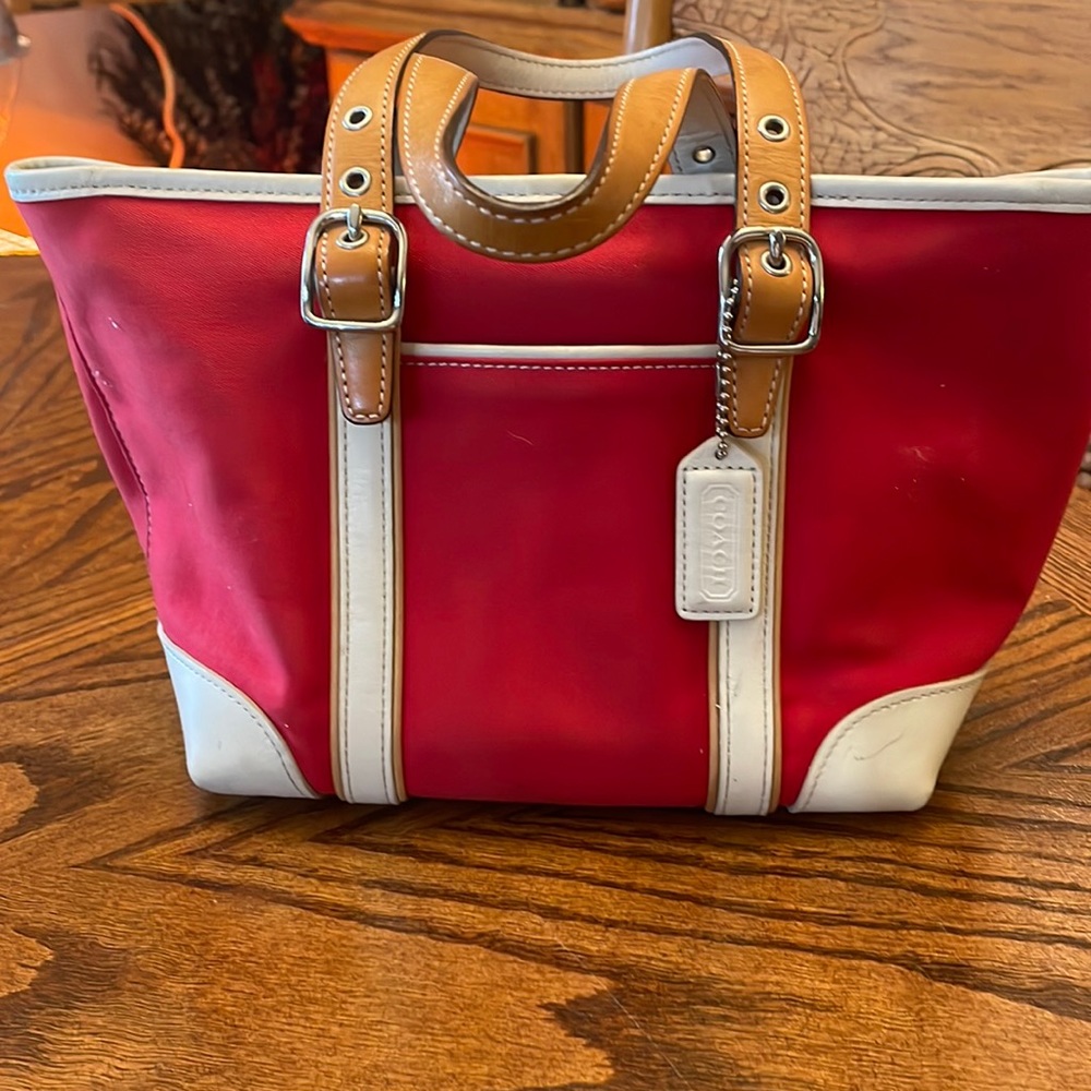 Coach Canvas Bag